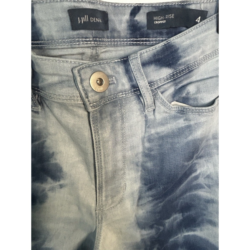 J. Jill High Rise Cropped Denim Women's Size 4